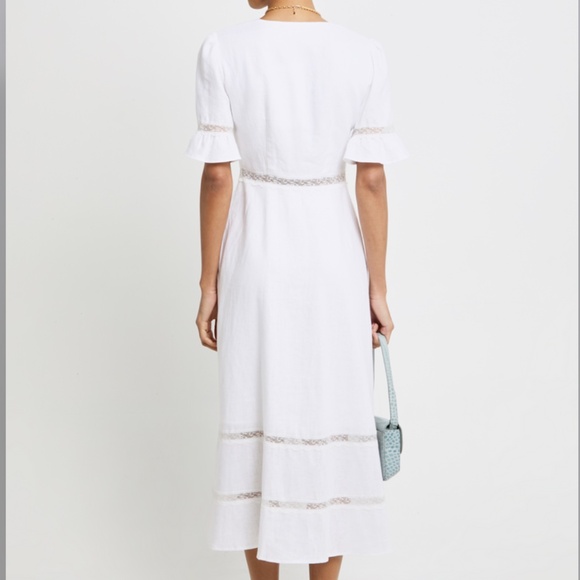 O.P.T Adina linen dress - Picture 2 of 7